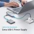 UGREEN USB-C to 4-Port USB 3.0 Hub – 5Gbps SuperSpeed